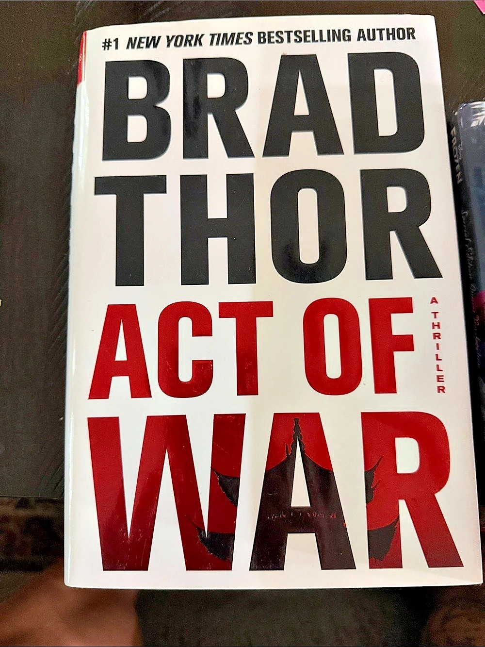 Act of War Hardcover Thriller Book